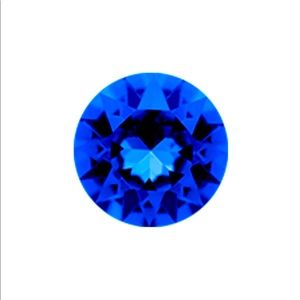 ♦️3/$10♦️NEW•Crystal Sapphire Blue September Birthstone floating/living lockets